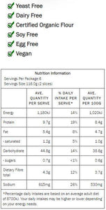 Healthybake - Bread Rye Grid - Organic Sourdough (700g)